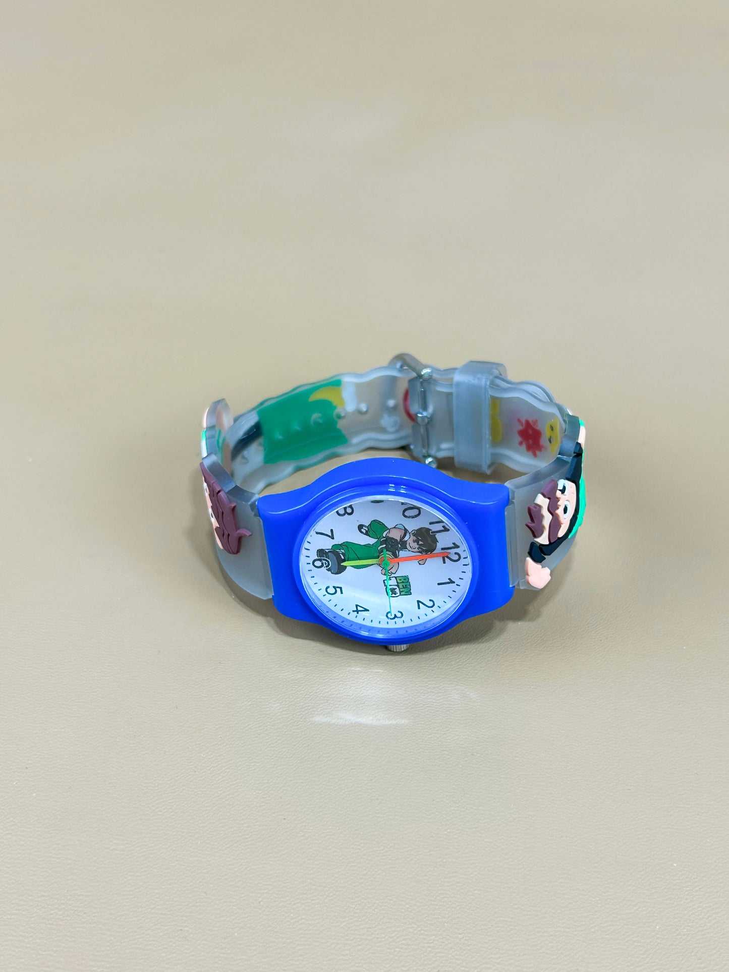 Blue Ben 10 Wrist Watch For Boys KWW31