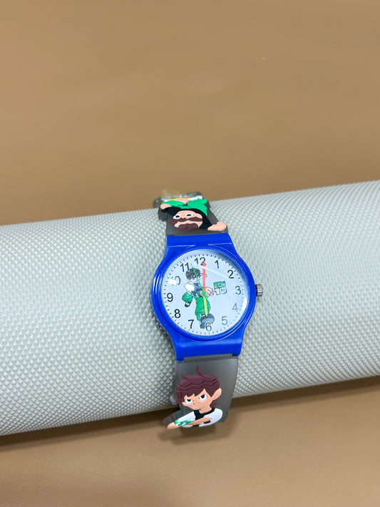 Blue Ben 10 Wrist Watch For Boys KWW31