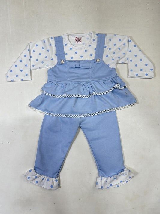 0Mth - 6Mth Blue Baby Suit For Newborns ZG NBS610