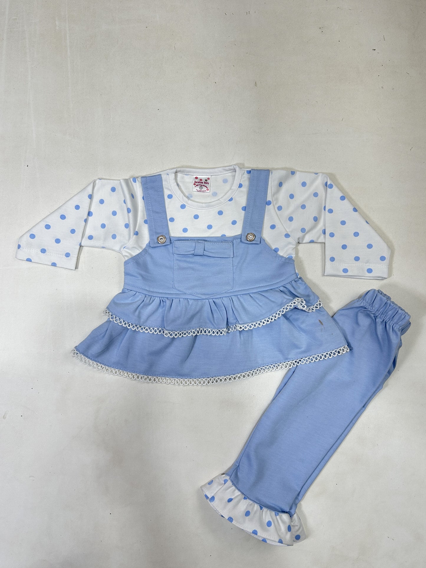 0Mth - 6Mth Blue Baby Suit For Newborns ZG NBS610