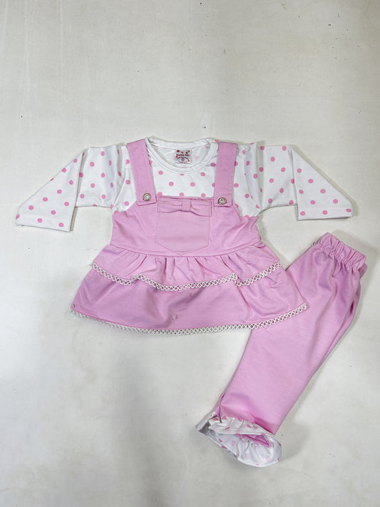 0Mth - 6Mth Pink Baby Suit For Newborns ZG NBS611