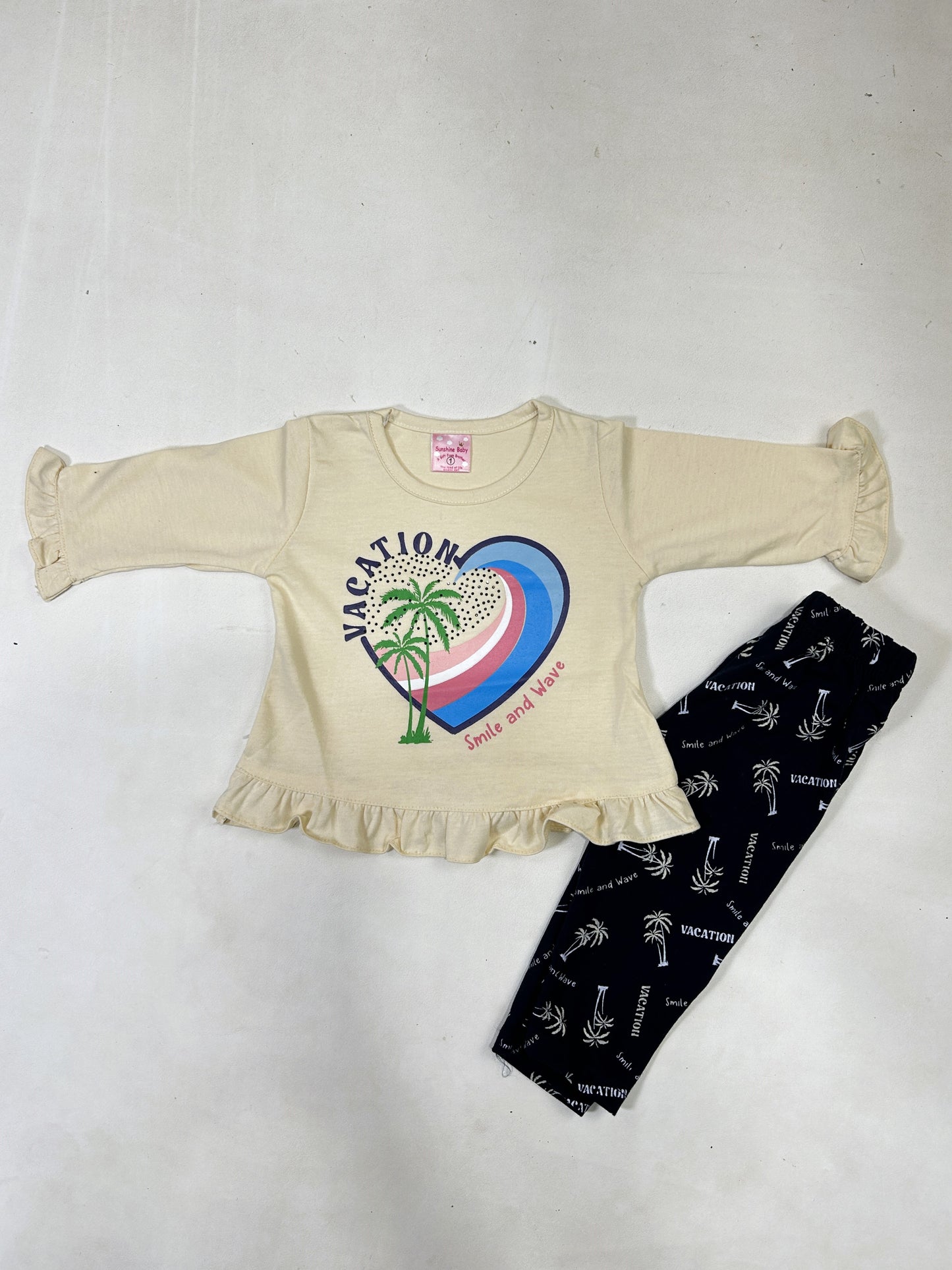 0Mth - 6Mth Vacation Beige Baby Suit For Newborns ZG NBS616