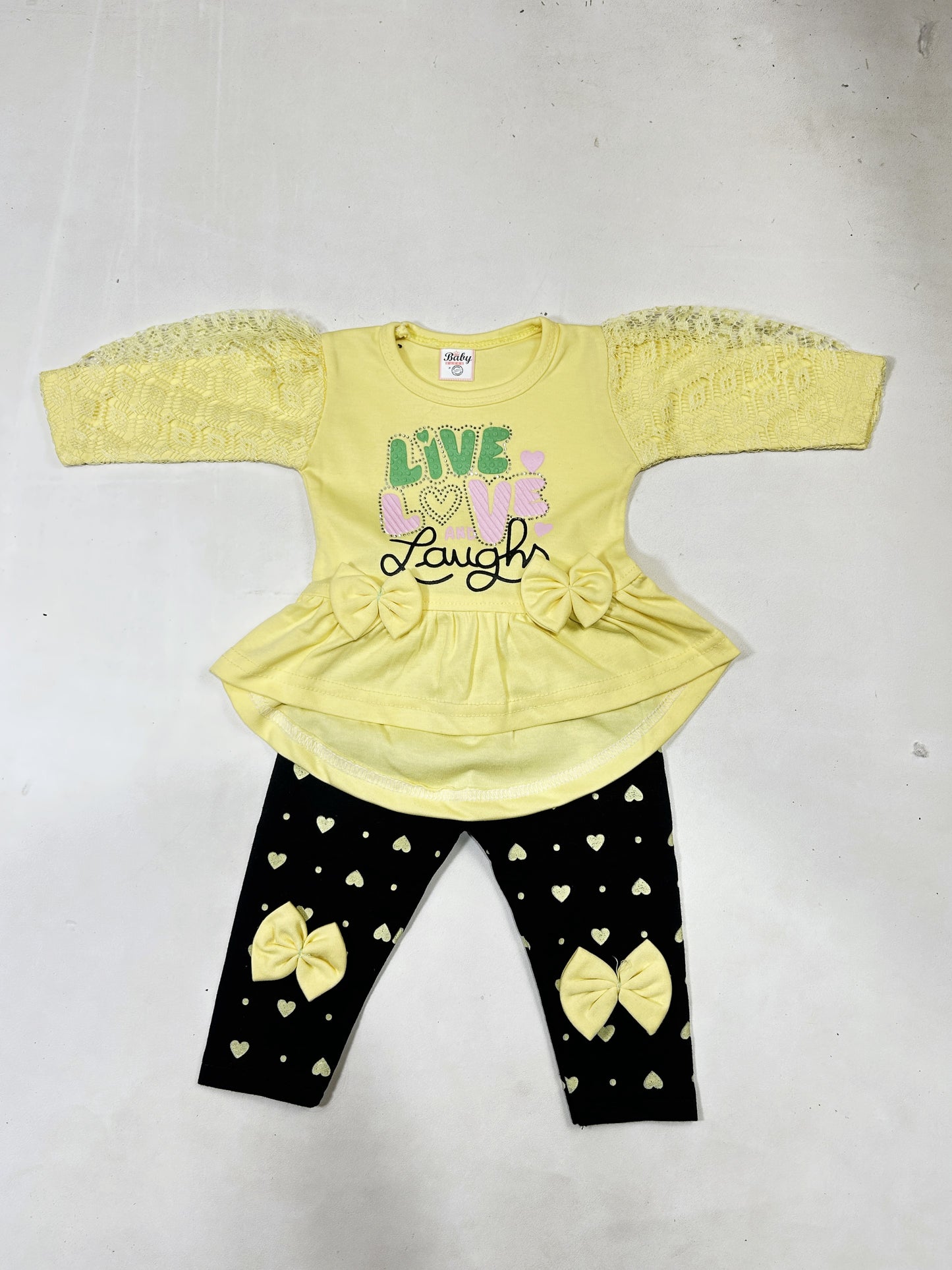 0Mth - 9Mth Live Yellow Baby Suit For Newborns ZG NBS619