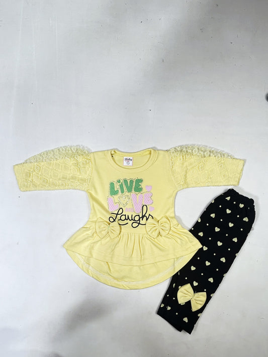 0Mth - 9Mth Live Yellow Baby Suit For Newborns ZG NBS619
