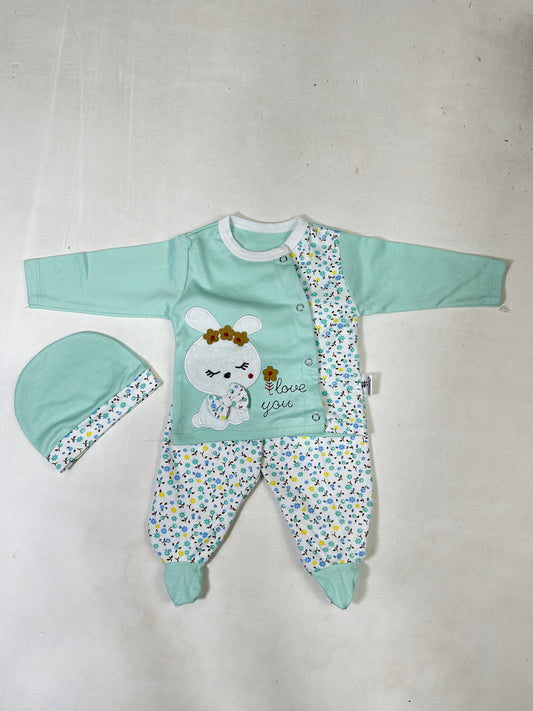 0Mth - 3Mth Ferozi Baby Suit For Newborns ZG NBS609