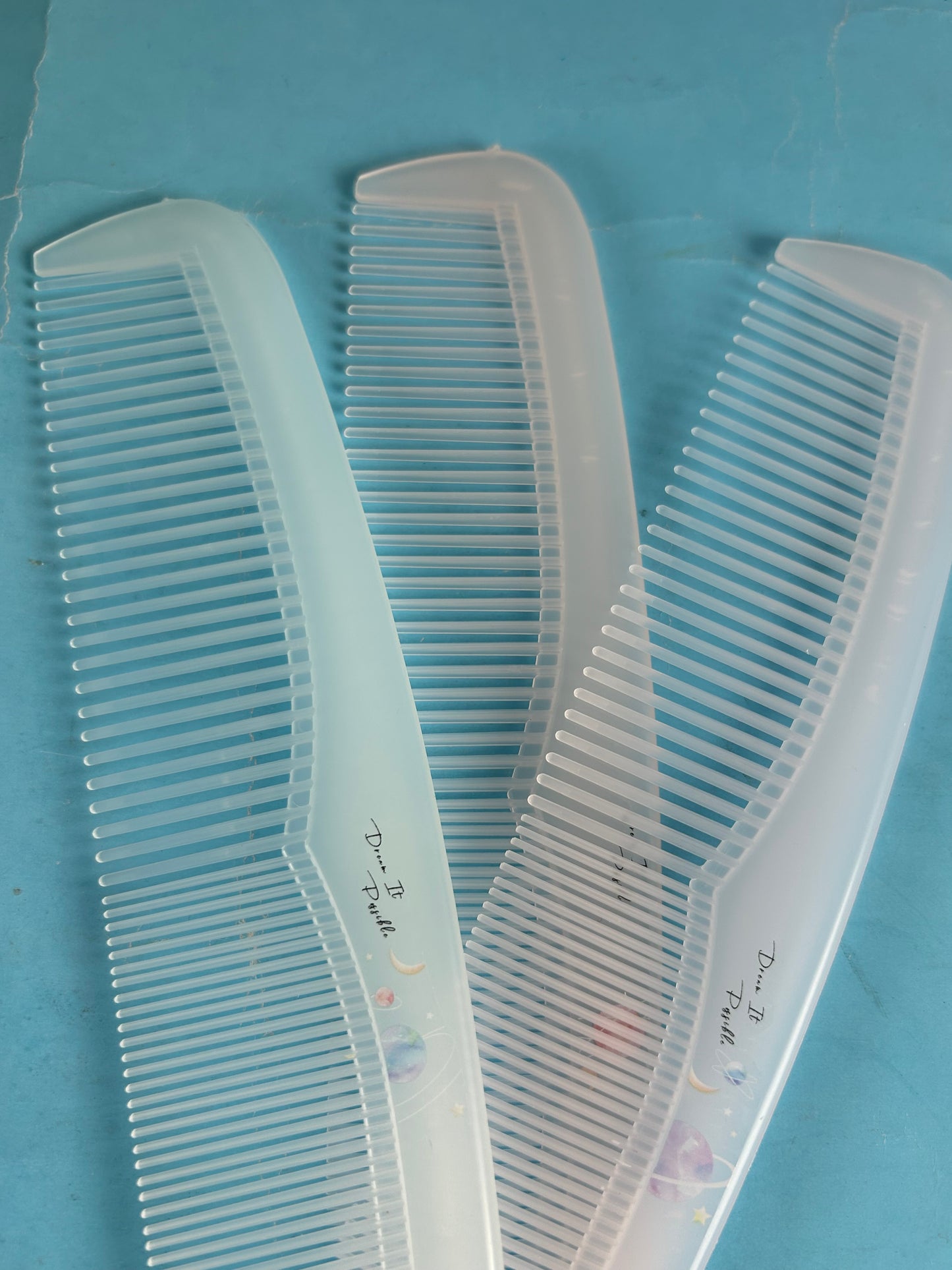 Pack of 3 Hair Comb Multicolor GHB80