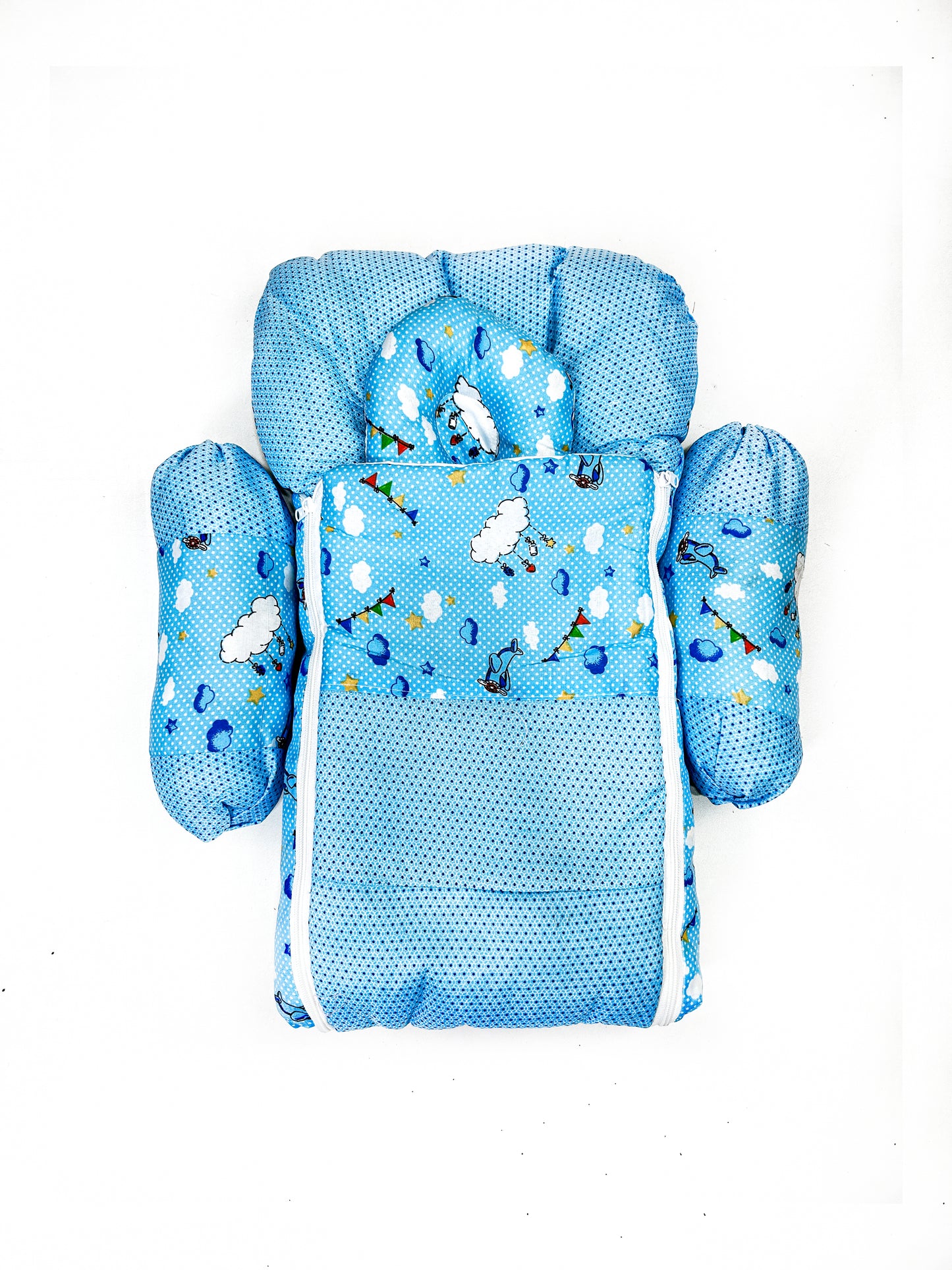 4Pcs Blue Sleeping Bag For Newborn/Baby Carry Nest NBSB10