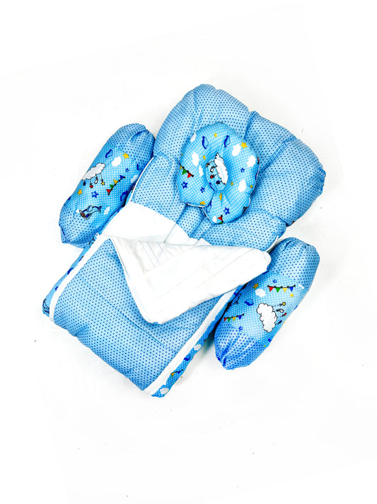4Pcs Blue Sleeping Bag For Newborn/Baby Carry Nest NBSB10