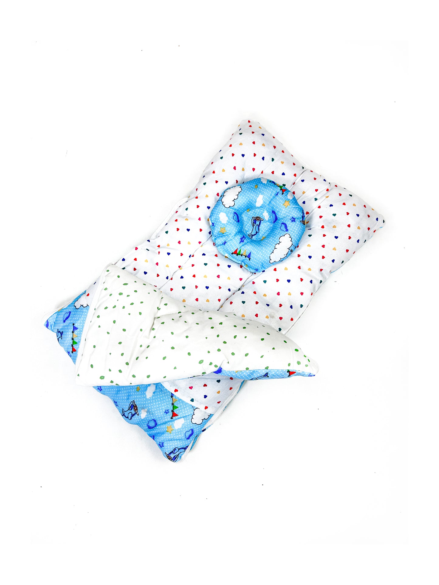 Cloudy Blue Sleeping Bag For Newborns / Baby Carry NBSB37