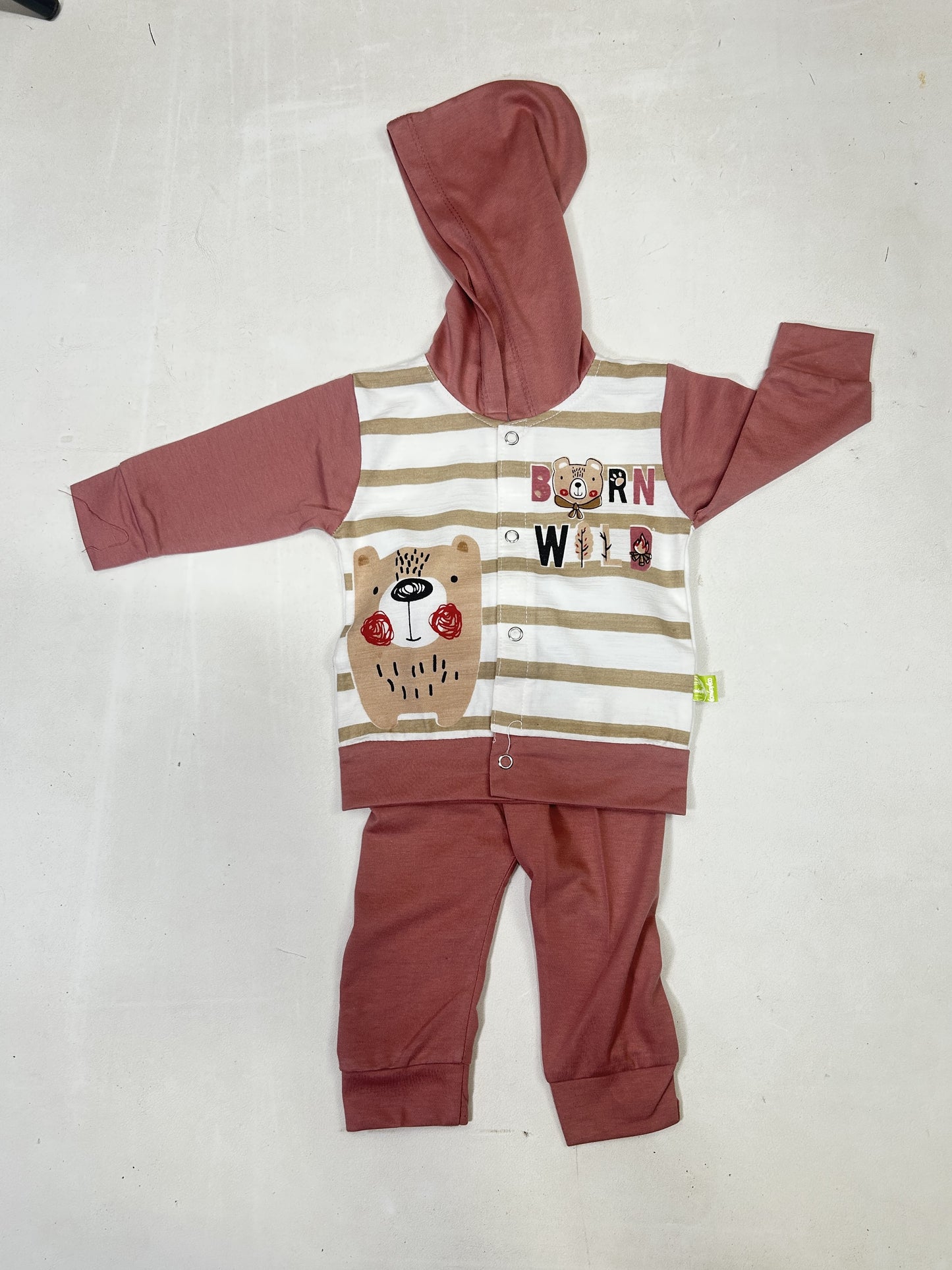 0Mth - 6Mth Wild Blush Baba Suit For Newborns ZG NBS593