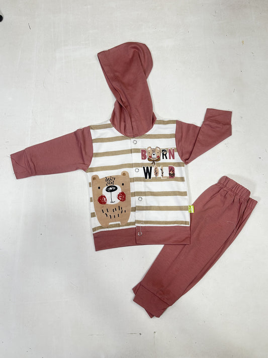 0Mth - 6Mth Wild Blush Baba Suit For Newborns ZG NBS593