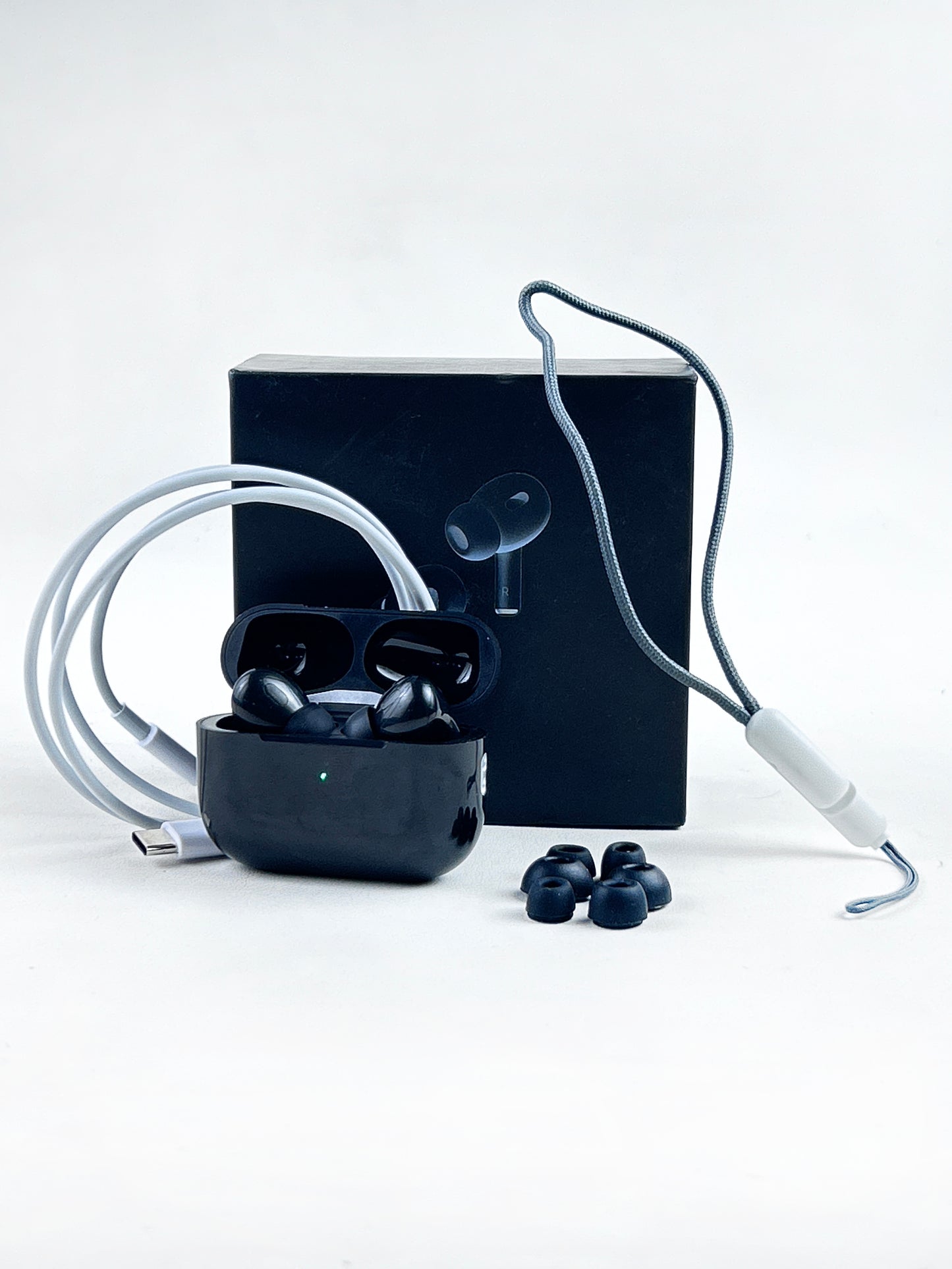 Black Air Wireless Stereo Earbuds MA30