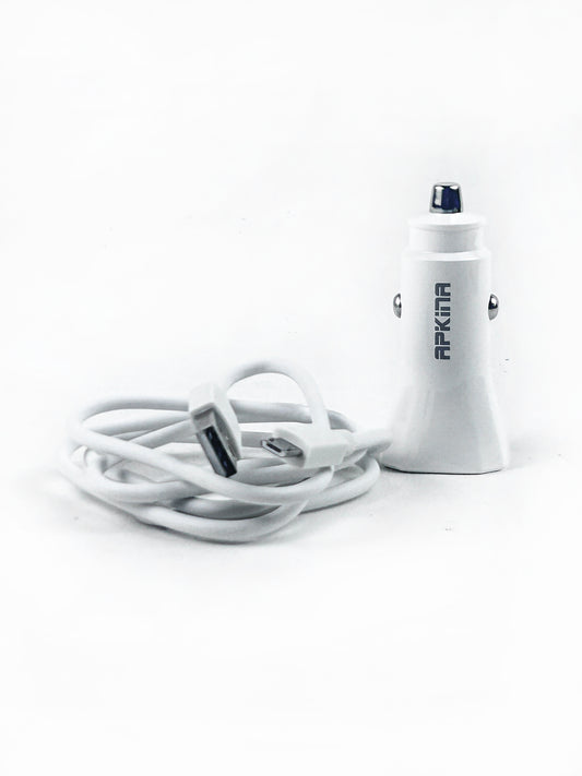 APK-01 PD & USB Fast Car Charger With Data Cable MA35