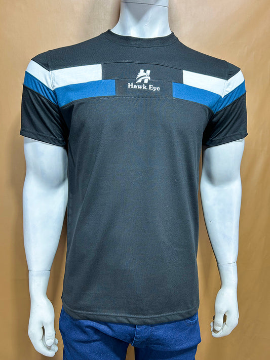 Black Hawk Eye T-Shirt For Men MTS358