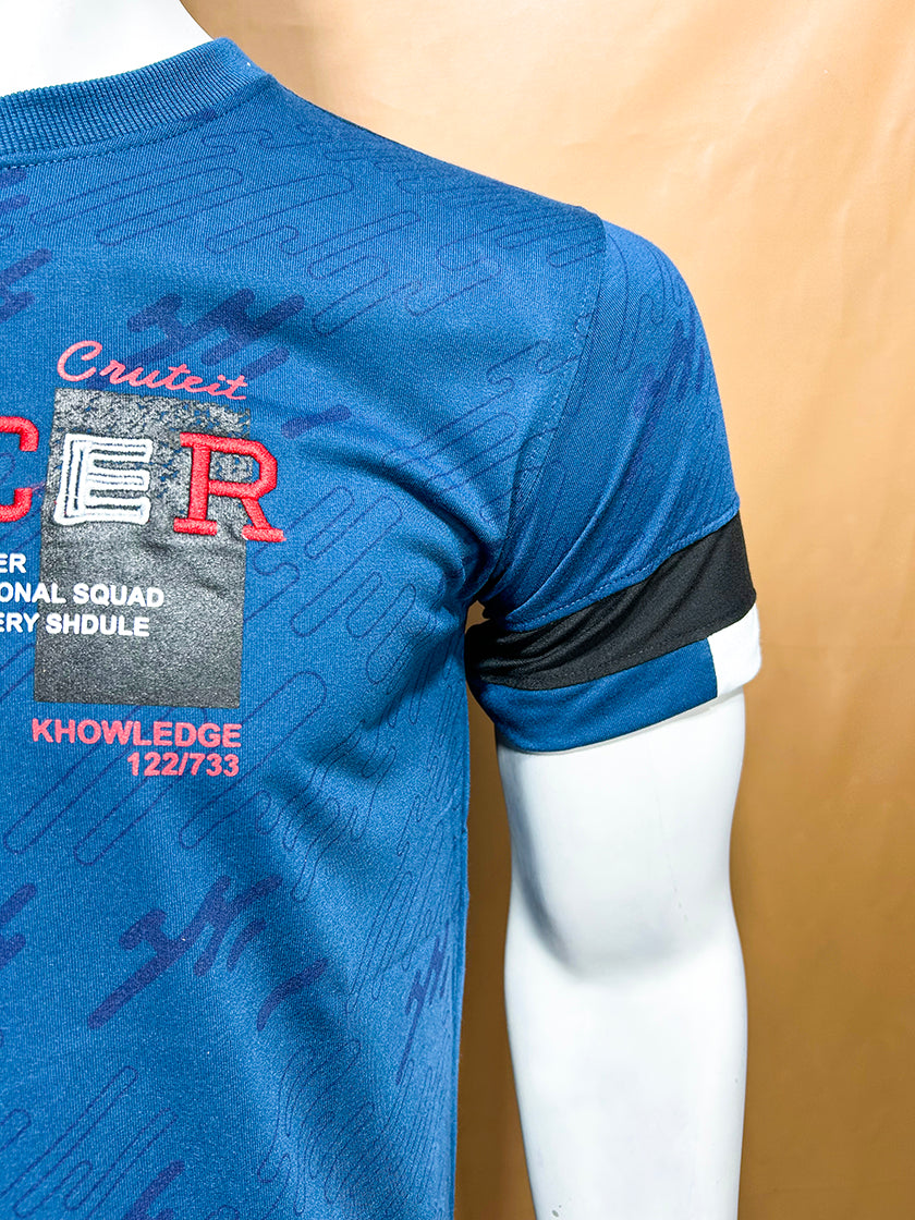 Blue Disocer T-Shirt For Men MTS354