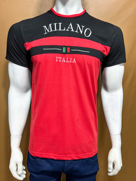 Black Milano T-Shirt For Men MTS365