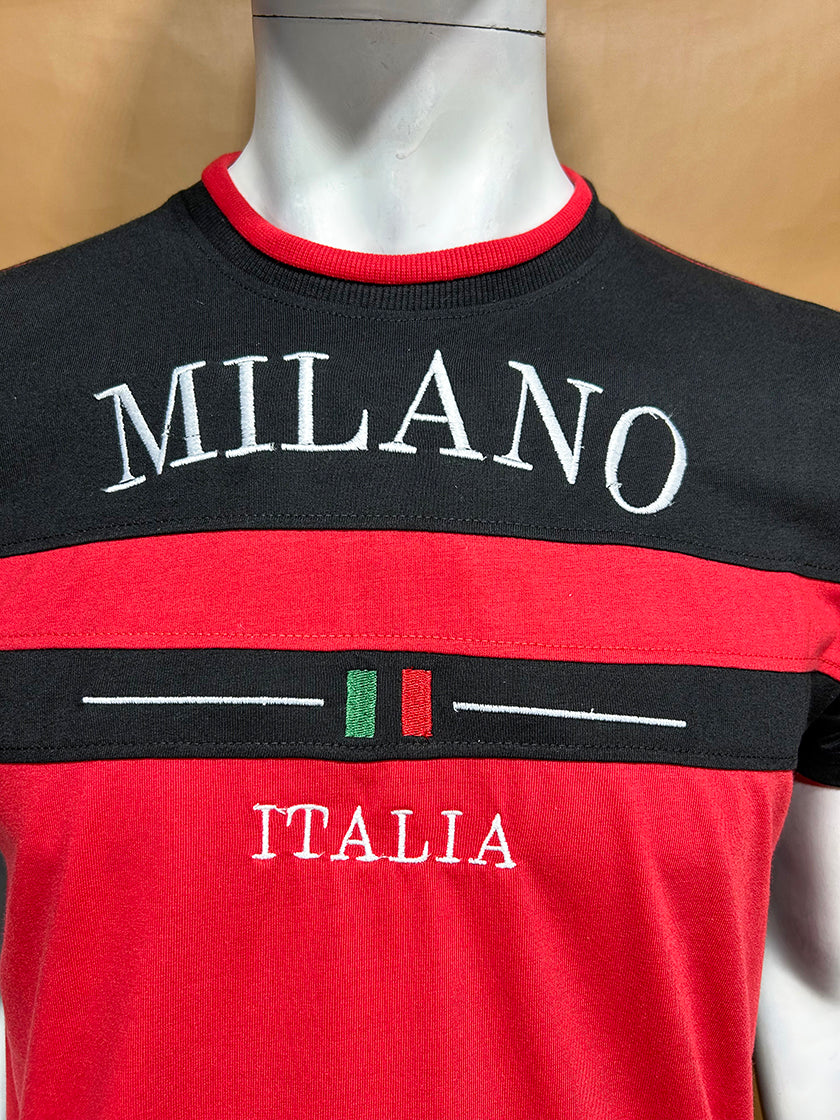 Black Milano T-Shirt For Men MTS365
