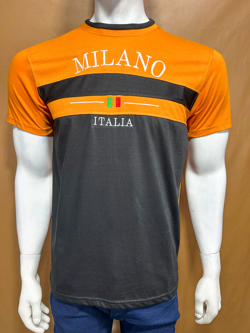 Orange Milano T-Shirt For Men MTS368