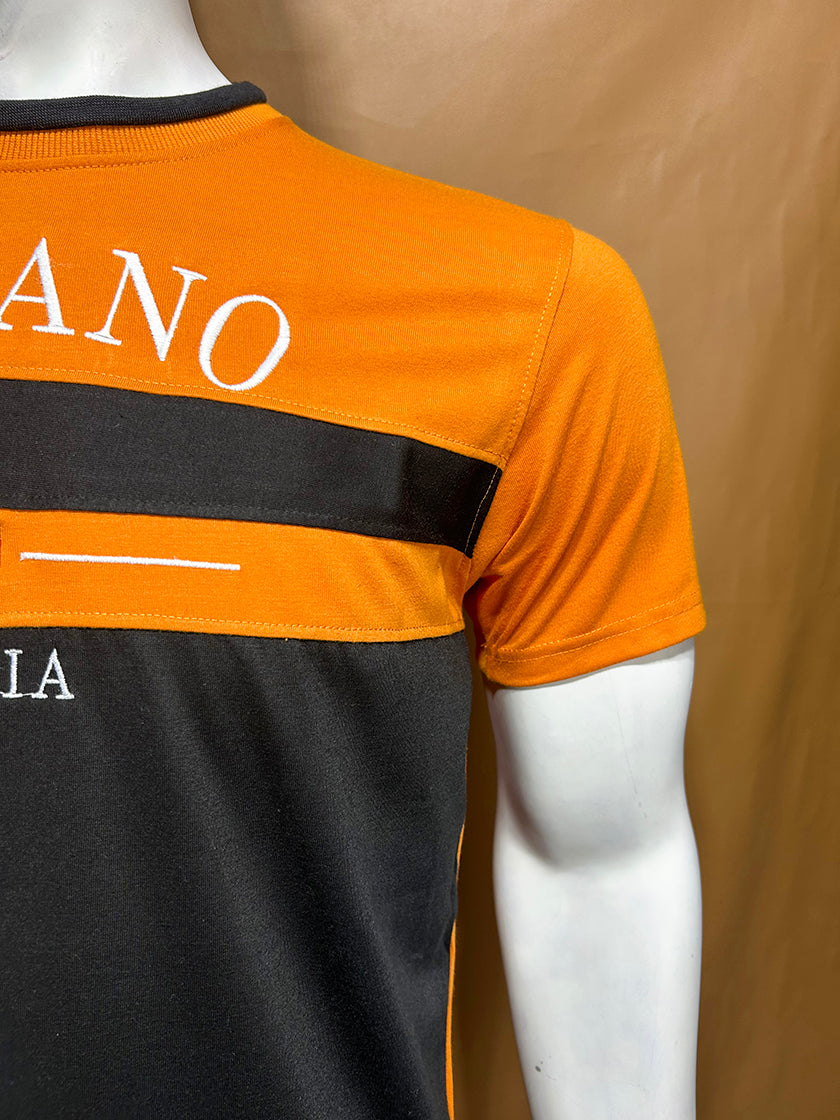 Orange Milano T-Shirt For Men MTS368
