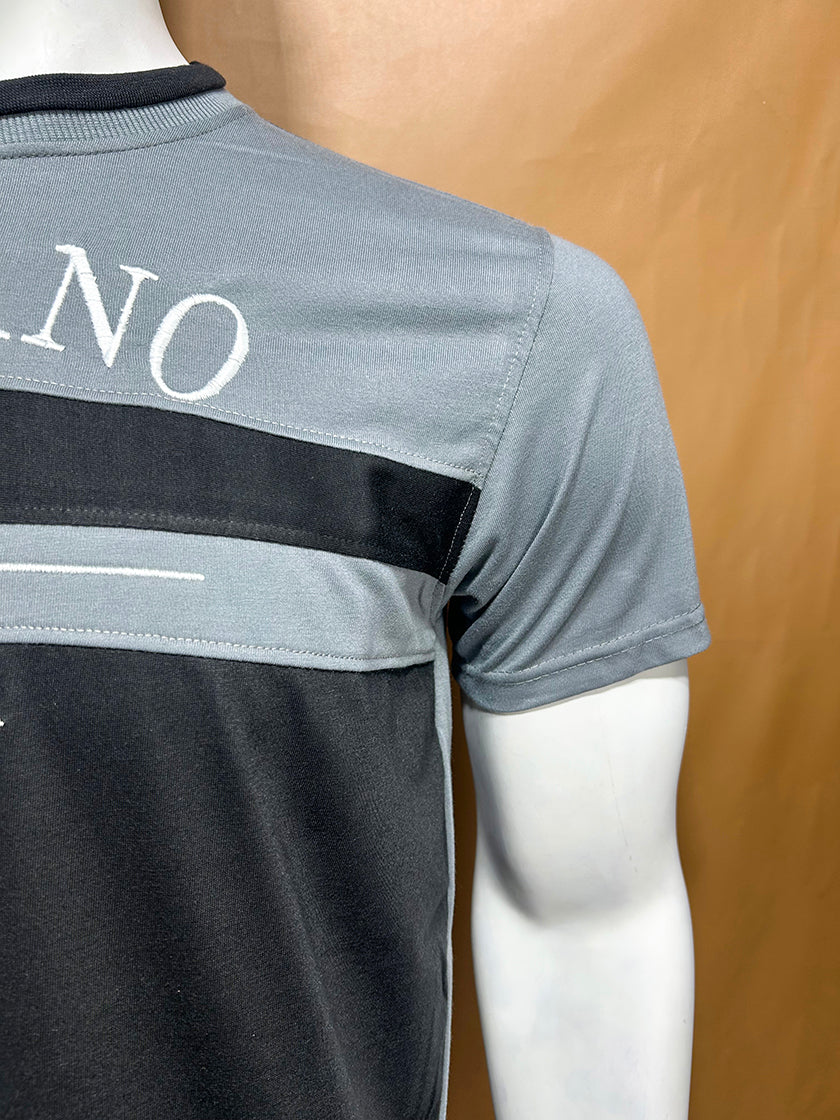 Grey Milano T-Shirt For Men MTS370