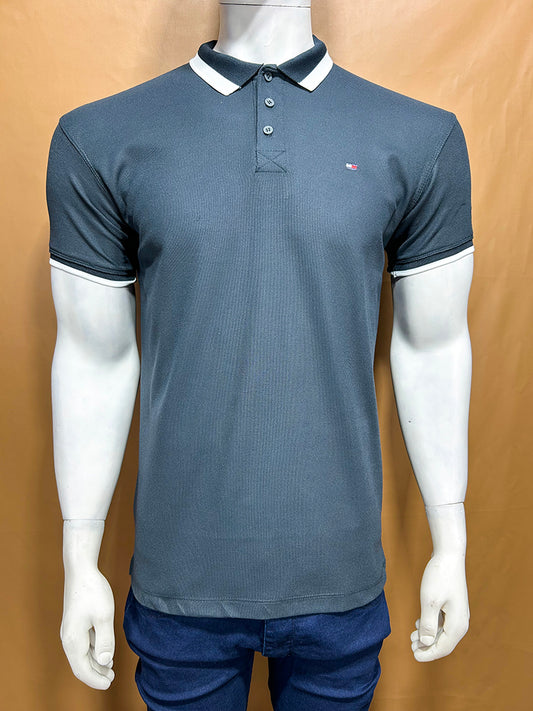 Grey Tom Polo T-Shirt For Men MTS328