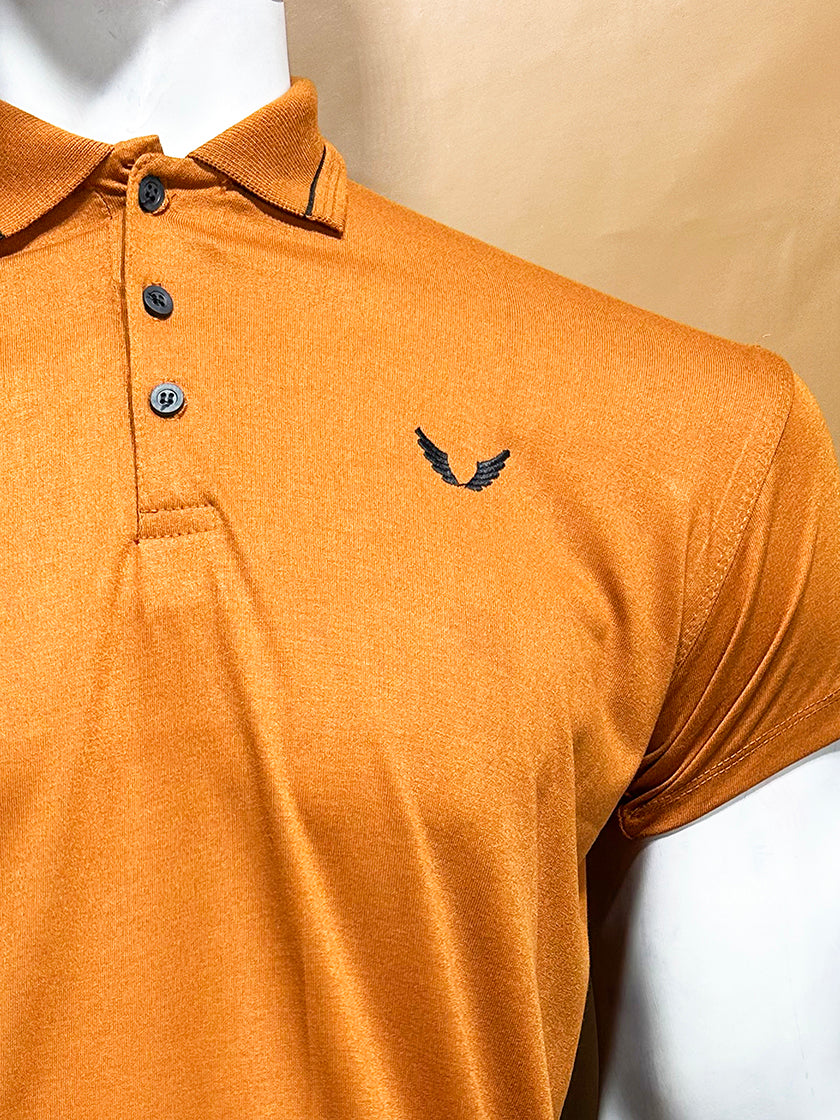 Mustard Wng Polo T-Shirt For Men MTS333