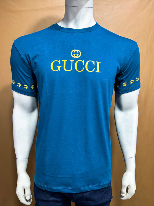 Blue GCI T-Shirt For Men MTS302