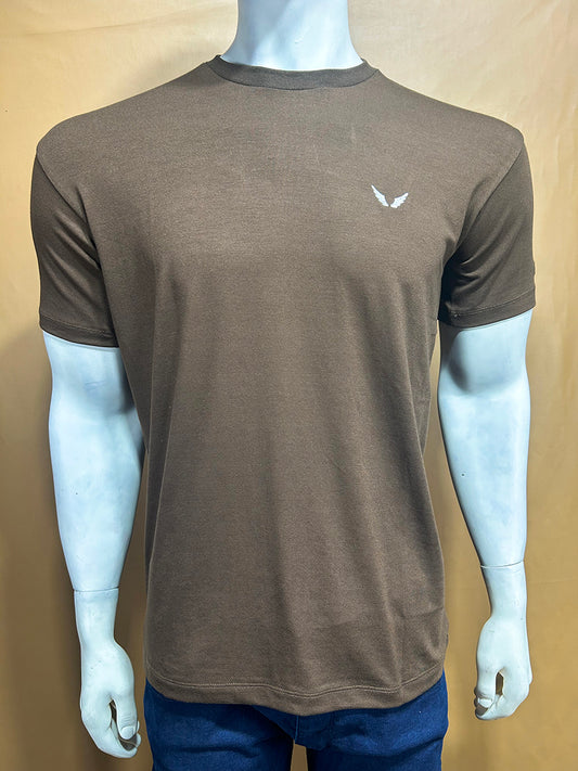 Brown WNG T-Shirt For Men MTS312
