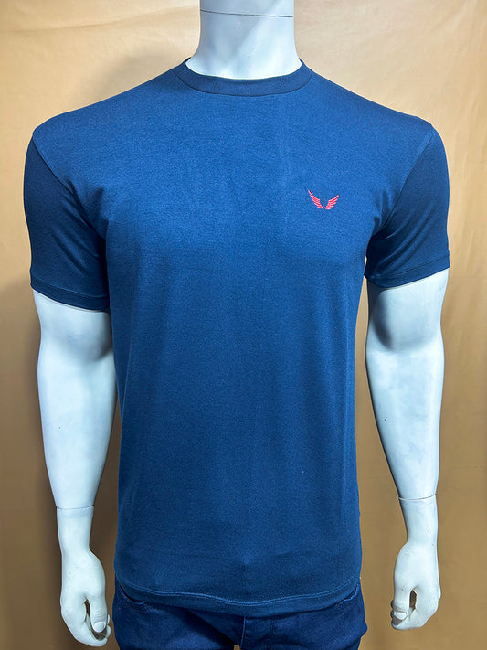 Navy Blue WNG T-Shirt For Men MTS315