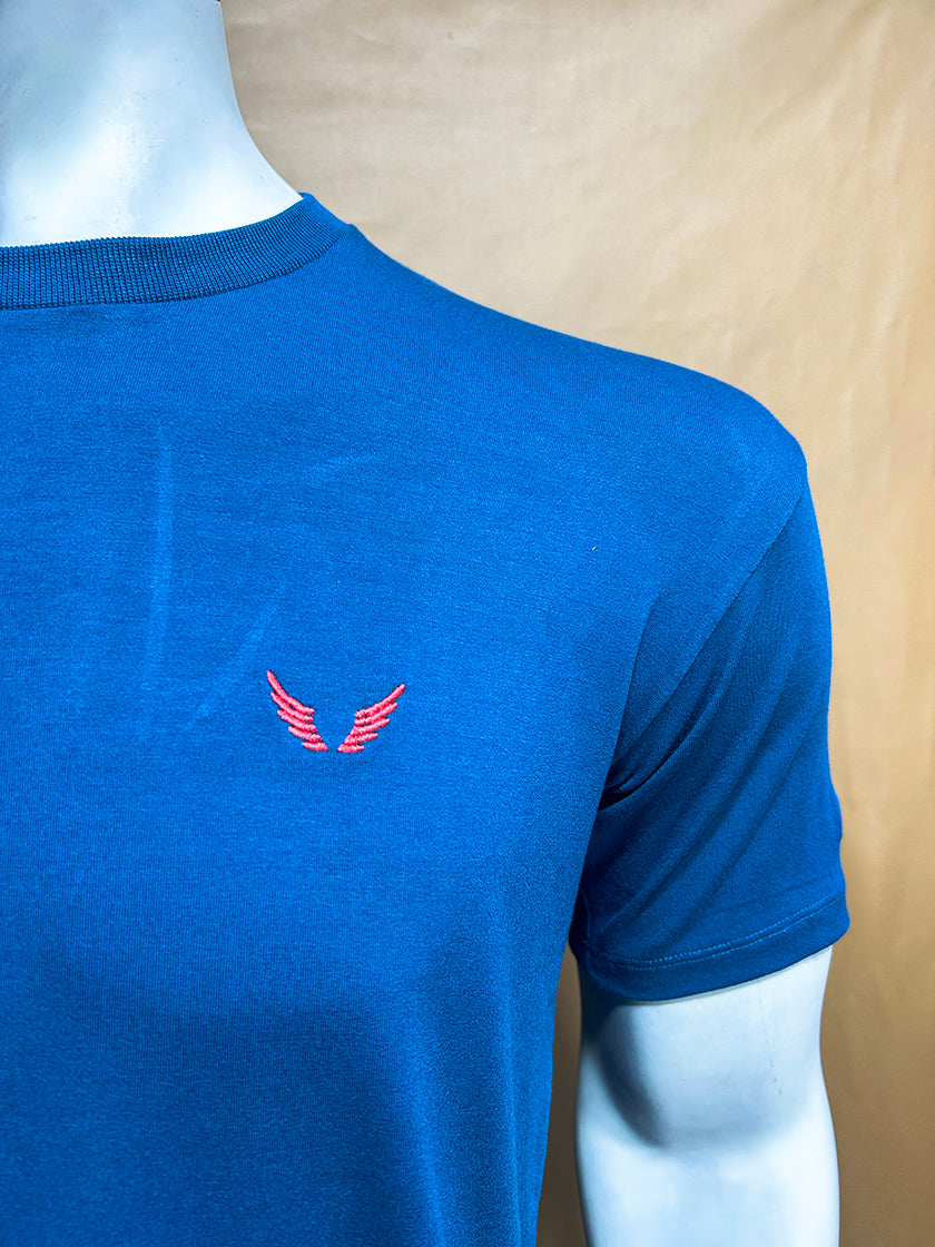Blue WNG T-Shirt For Men MTS316