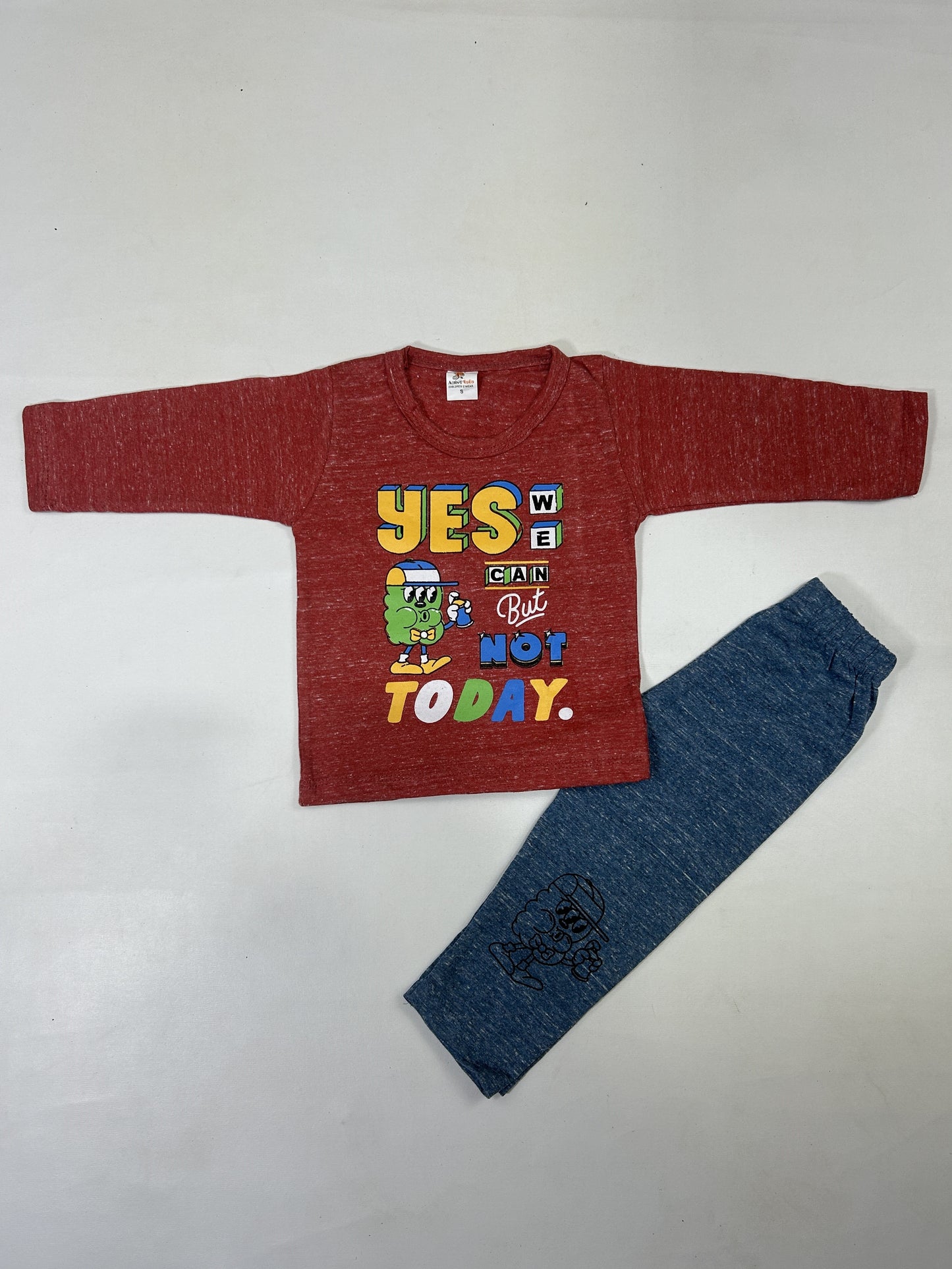 1Yr - 4Yrs Yes Maroon Suit For Kids RG BS477