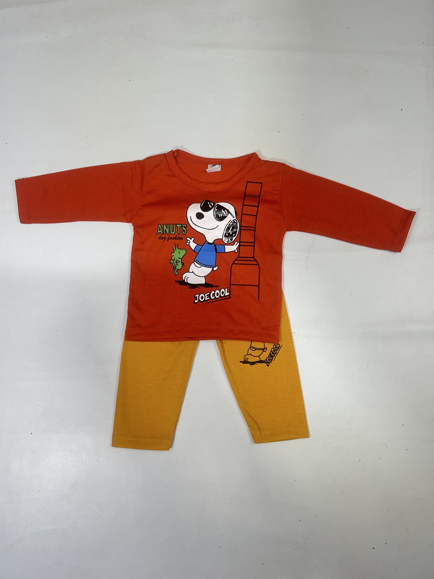 1Yr - 4Yrs Joe Orange Suit For Kids RG BS484
