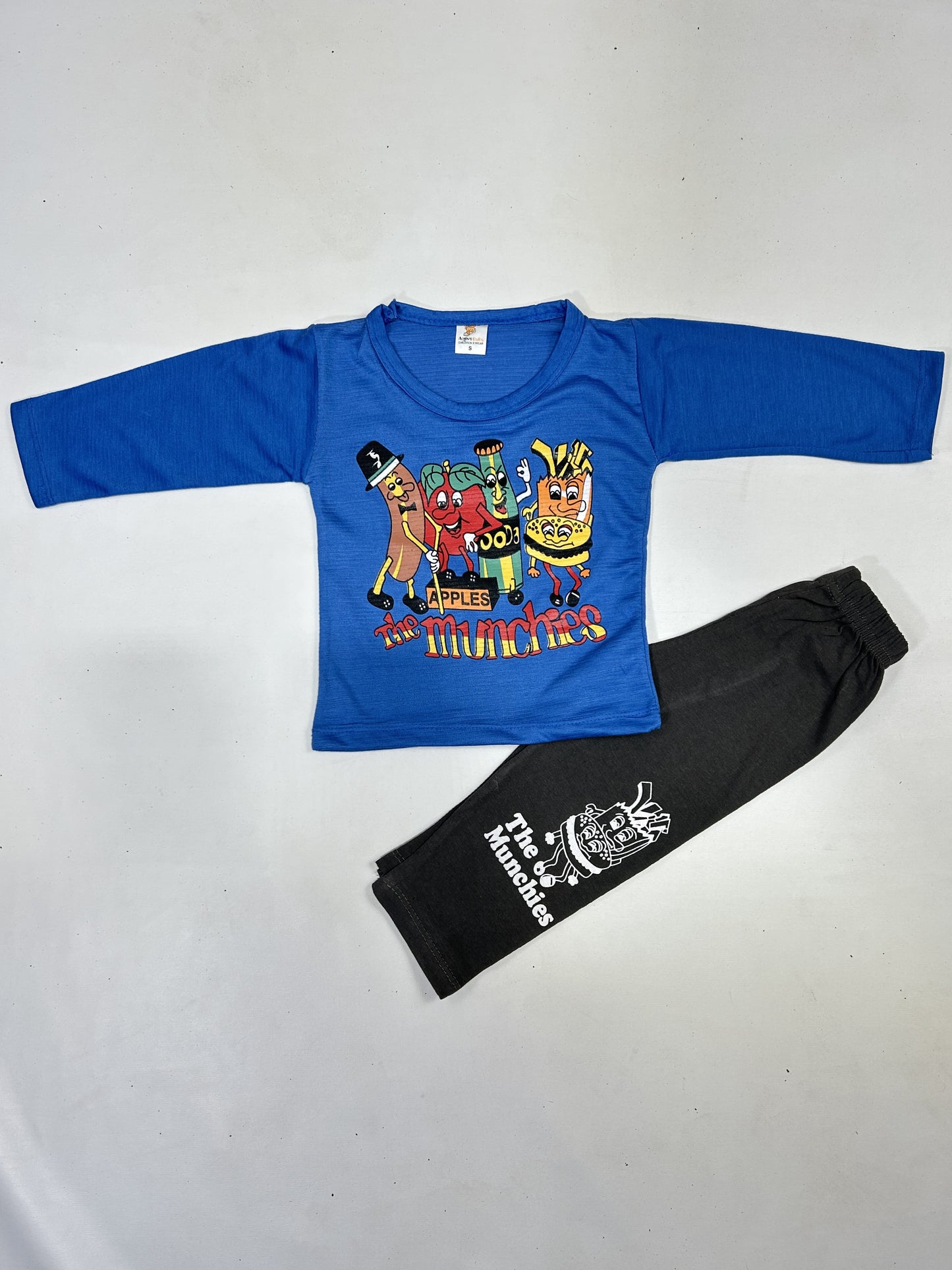 1Yr - 4Yrs Munchies Blue Suit For Kids RG BS490
