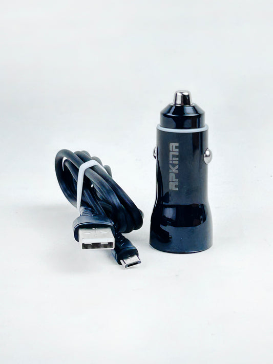 APK-02 PD & USB Fast Car Charger With Data Cable MA36