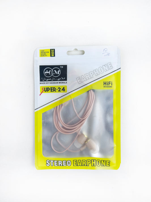 Multicolor Stereo Earphone Wired Handsfree MA45