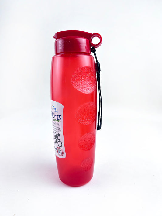 Multicolor Plastic Transparent Water Bottle - 1000ML