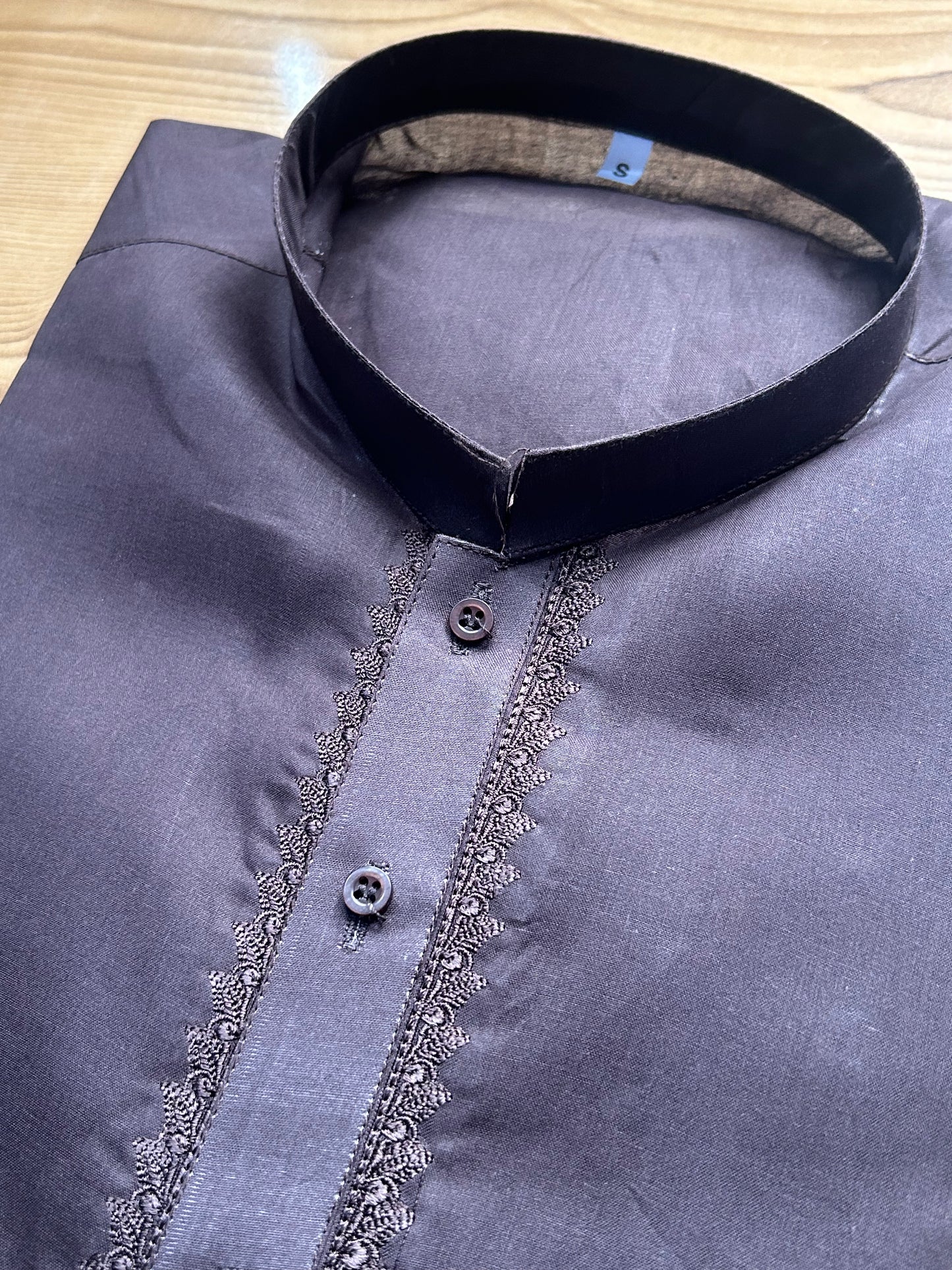 Cotton Embroidered Kurta for Men Butterfly Bush MK47