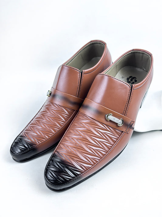 Brown Formal Shoes For Men MS124