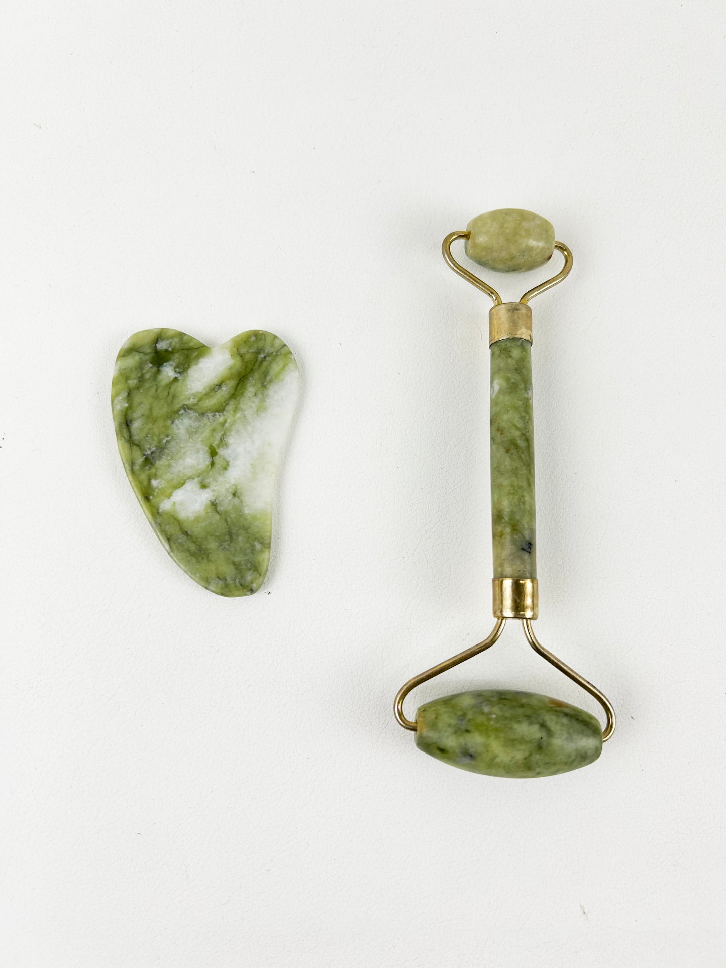 Flfwlass Contow Facial Roller & Massager Genuine Rose Quartz  C06