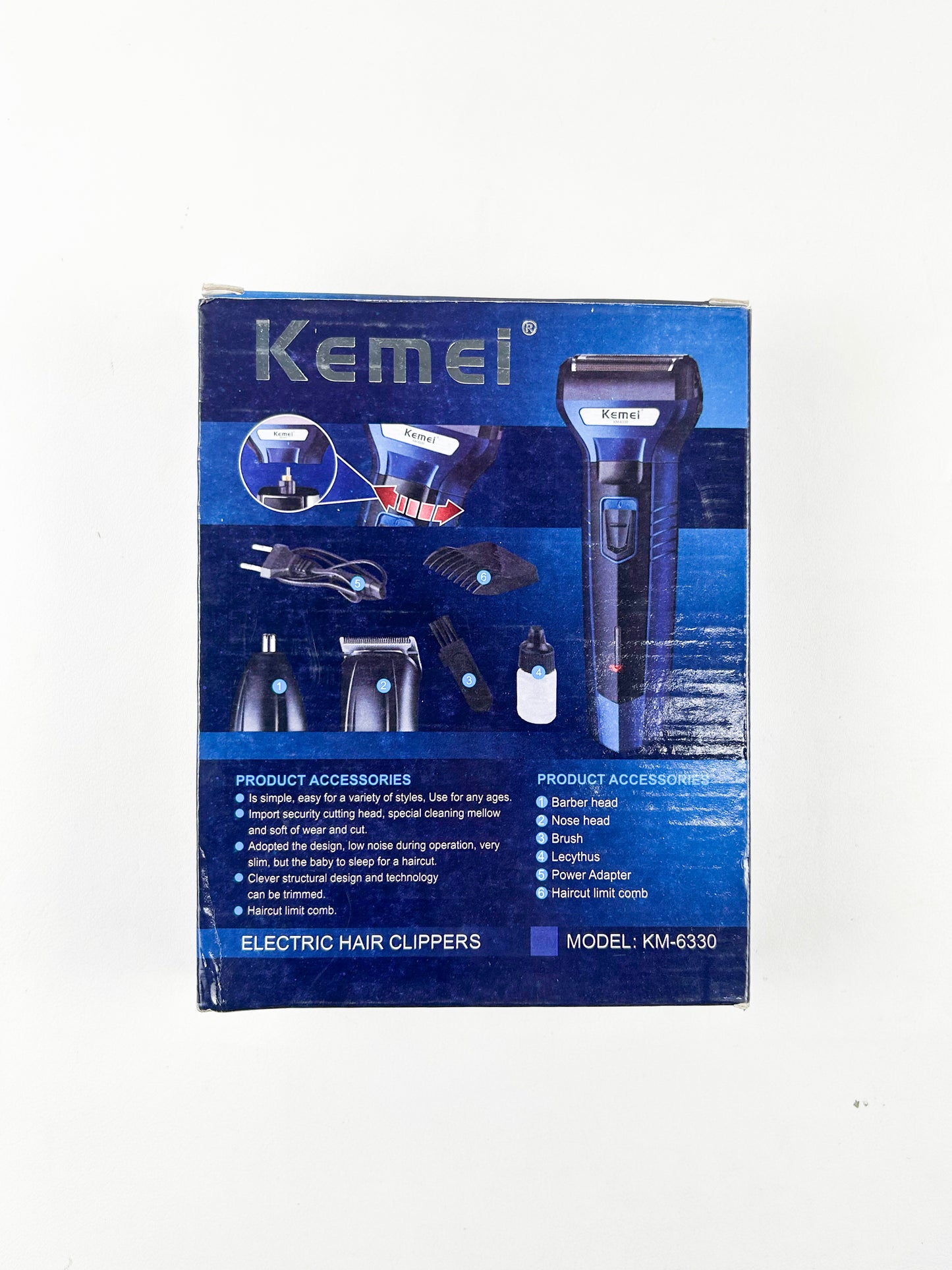 Kemei Professional Hair Clipper KM - 6330 C11 Shaver Razor