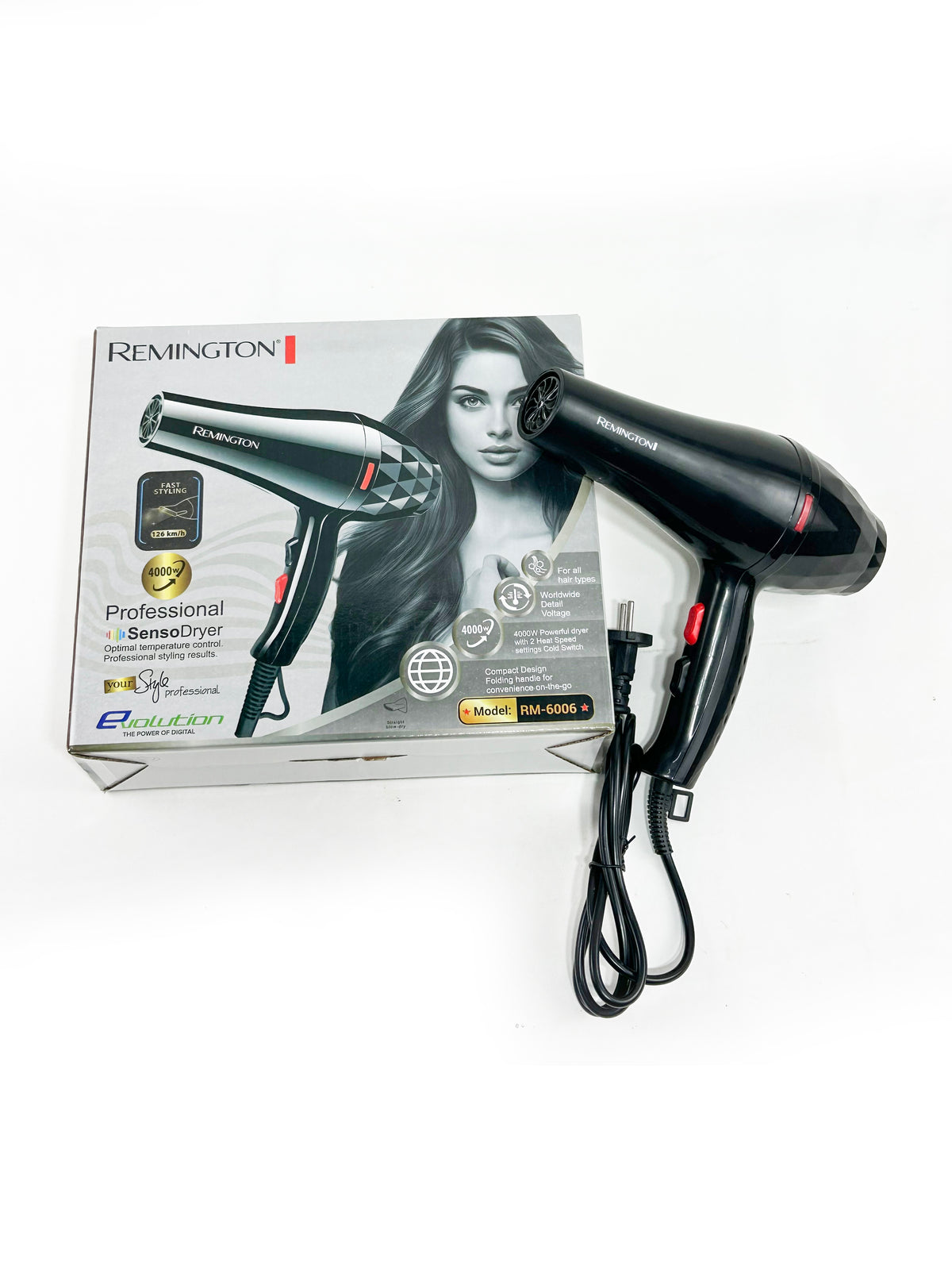 Remington Professional Senso Hair Dryer RM - 6006 C13