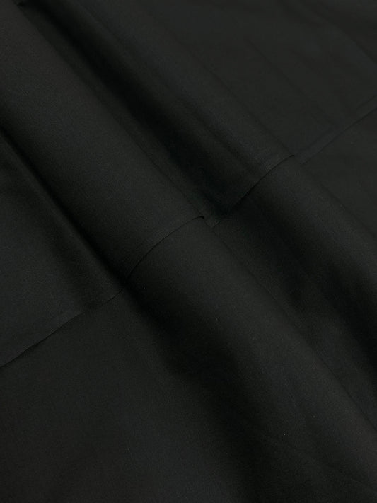 Black Unstitched Kameez Shalwar For Men MUF98