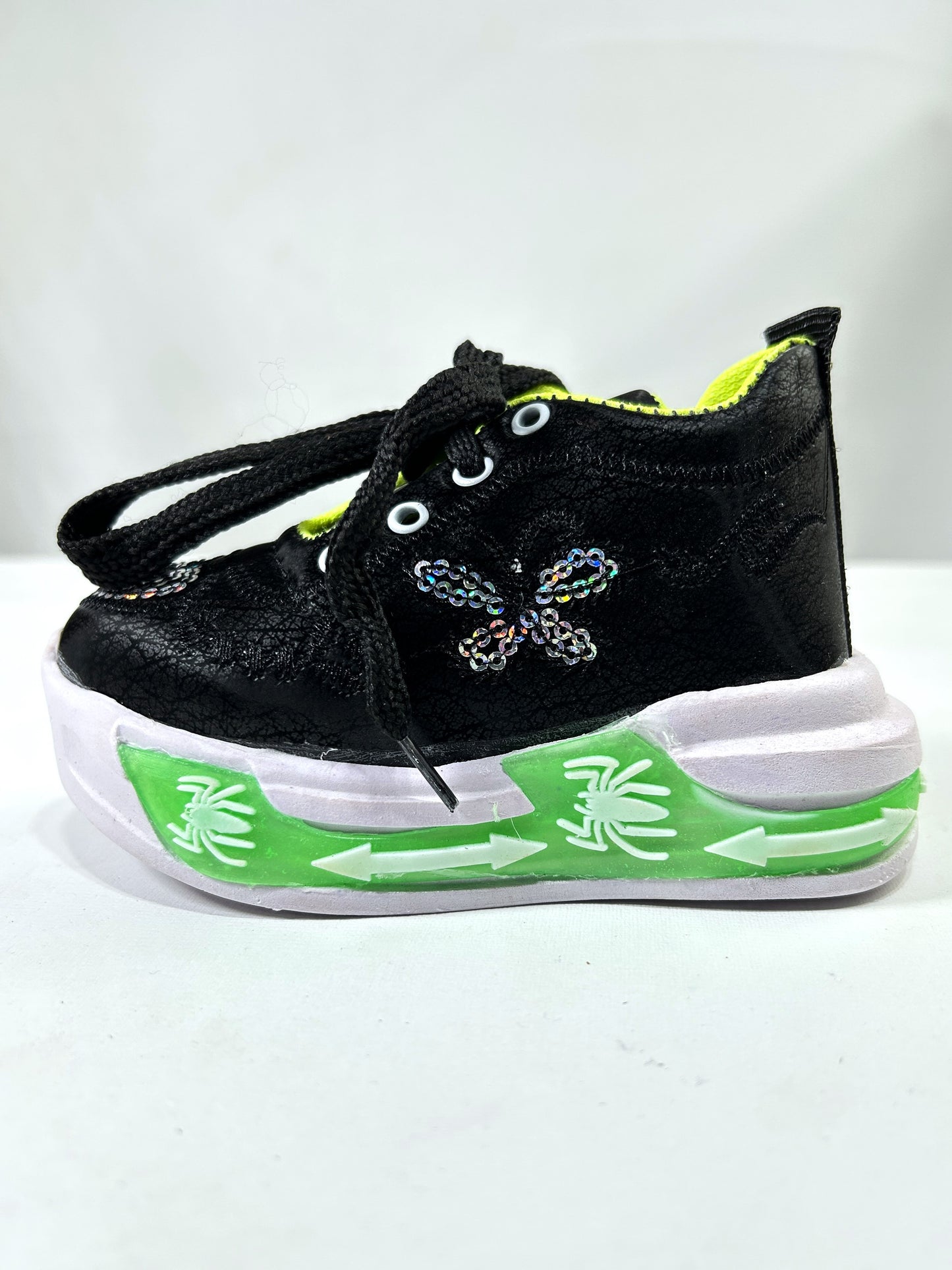1Yr - 8Yrs Girls Fancy Embroidered Joggers Black GS05