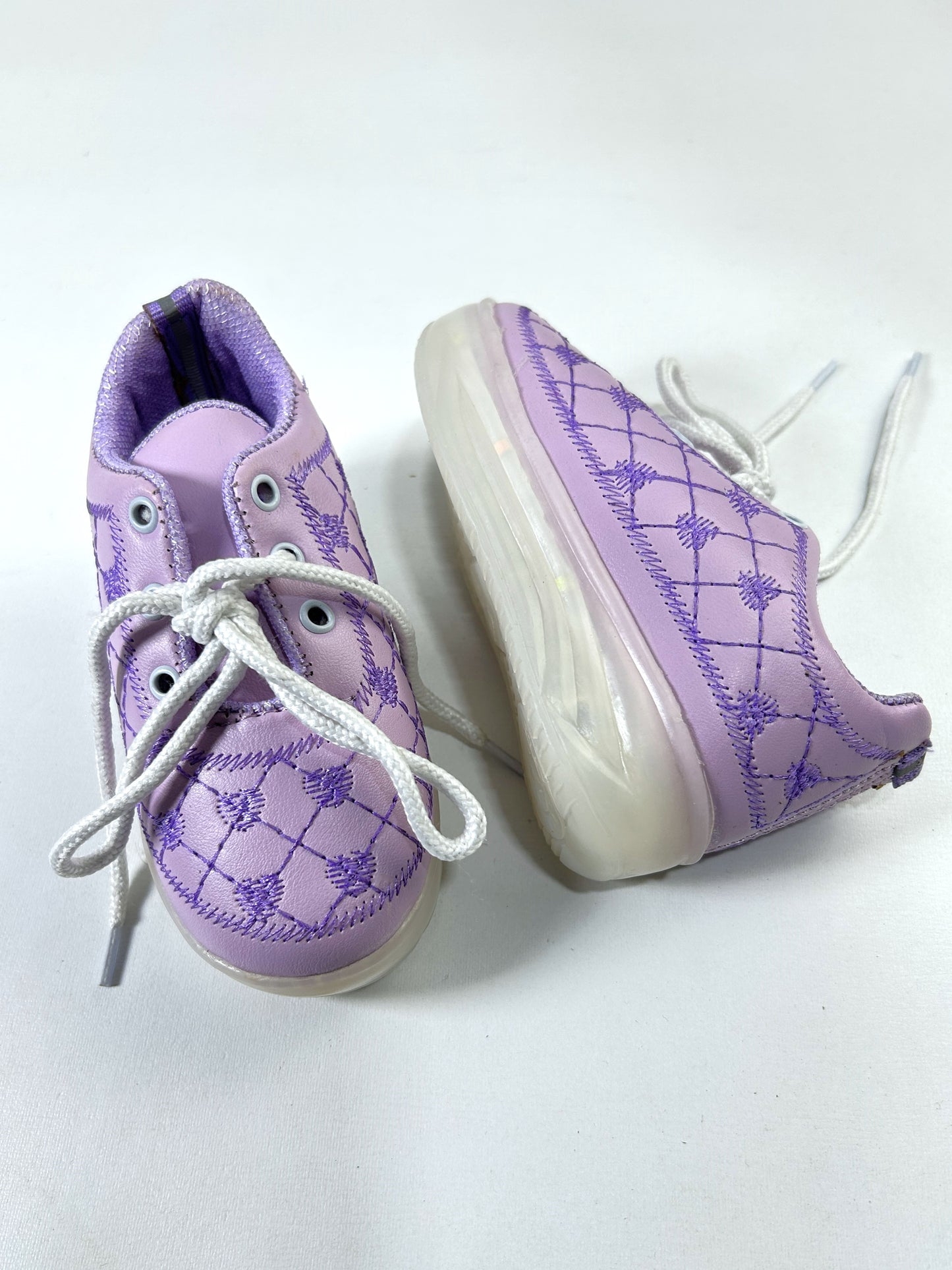 1Yr - 8Yrs Girls Lightening Sole Joggers Purple GS02