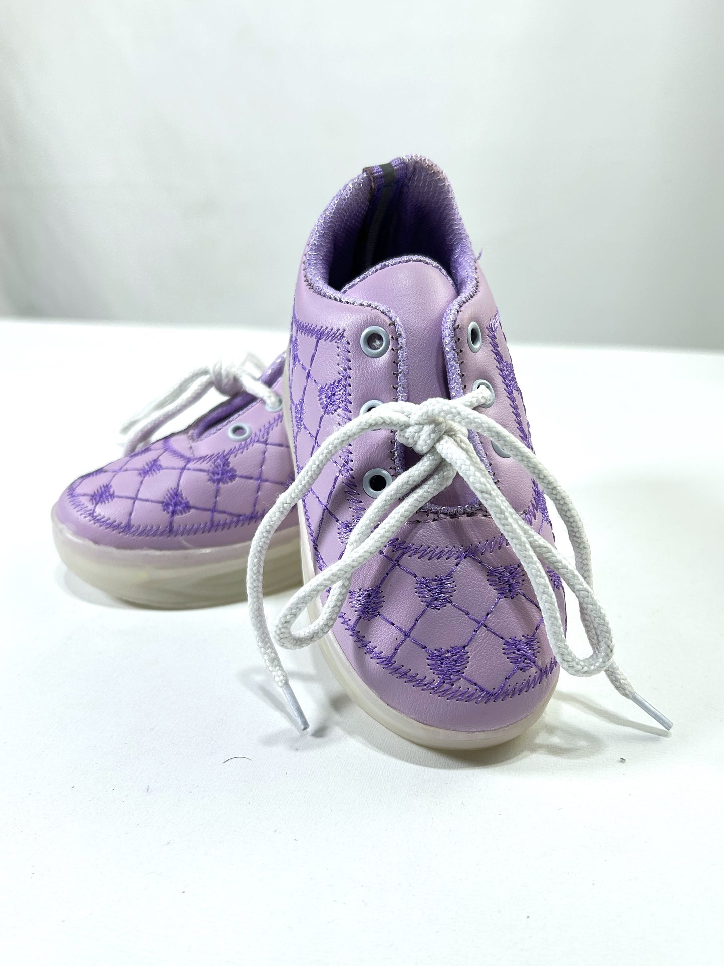 1Yr - 8Yrs Girls Lightening Sole Joggers Purple GS02