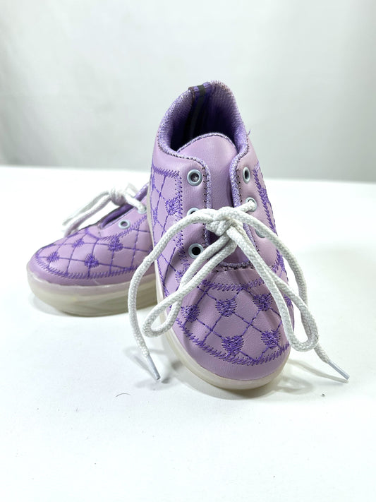 1Yr - 8Yrs Girls Lightening Sole Joggers Purple GS02