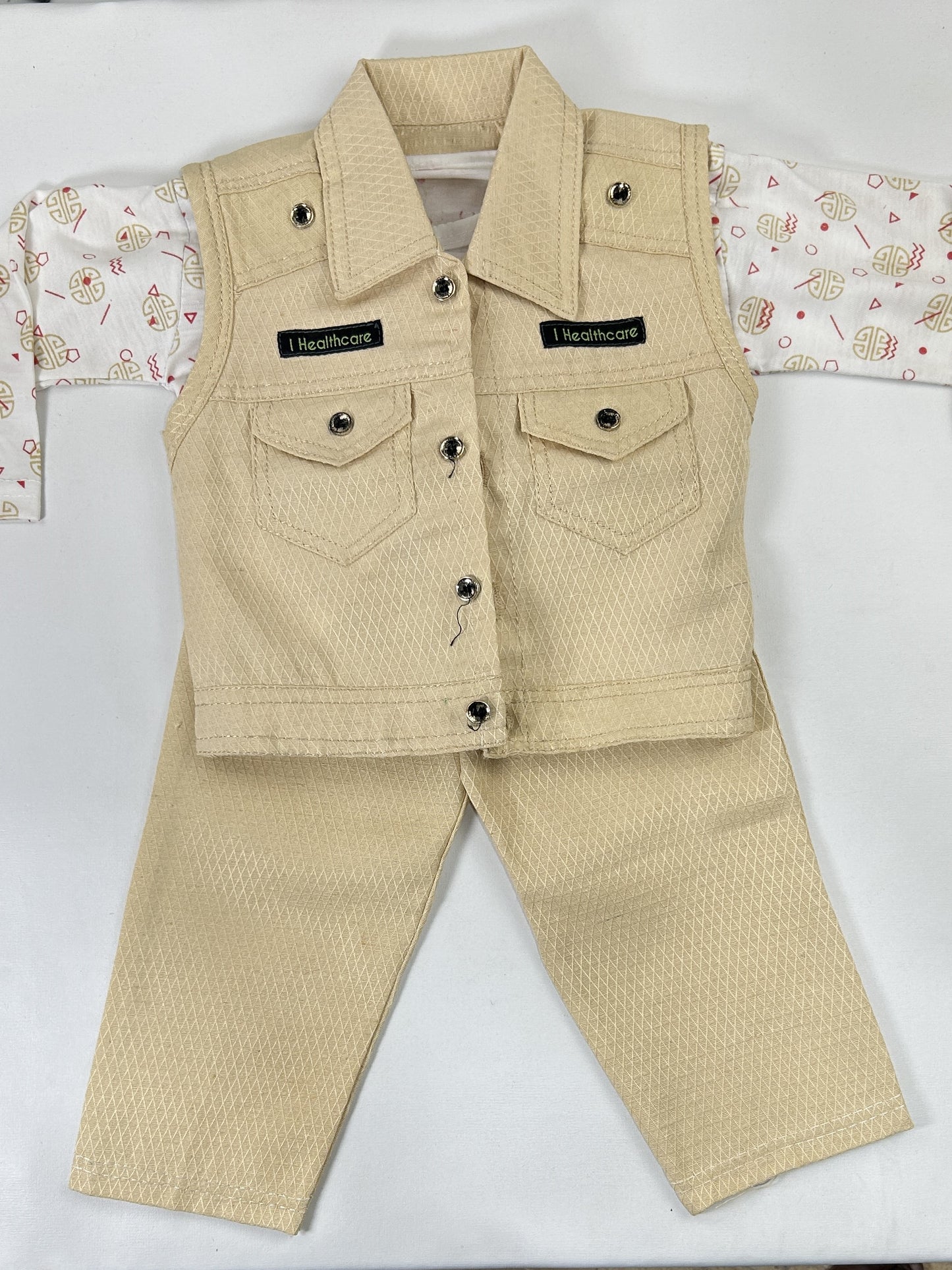 1Yr - 4Yrs Beige Suit For Kids RZ BS493