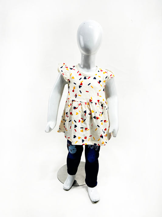 2.5Yrs - 9Yrs Beach Frock For Girls GF21