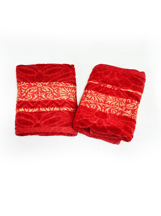 Multicolor Pack of 2 Super Absorbent Bath Towel 40" x 20" BT13