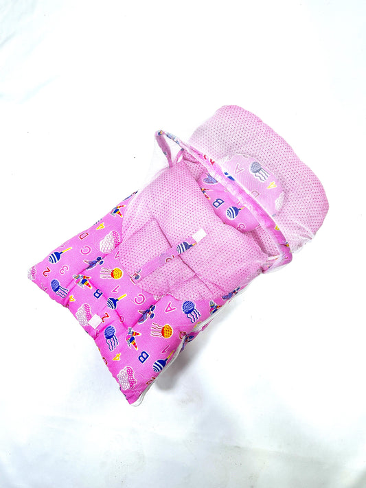 Alphabet Pink Sleeping Bag For Newborns / Baby Carry Nest NBSB39